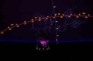 The Kika Silva Pla Planetarium's Goto Chronos Space Simulator