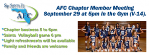VolleyBall and AFC Member Meeting