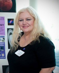 Dr. Sally Hoffman, professor of Astronomy