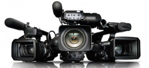 3 Professional Digital Video Cameras