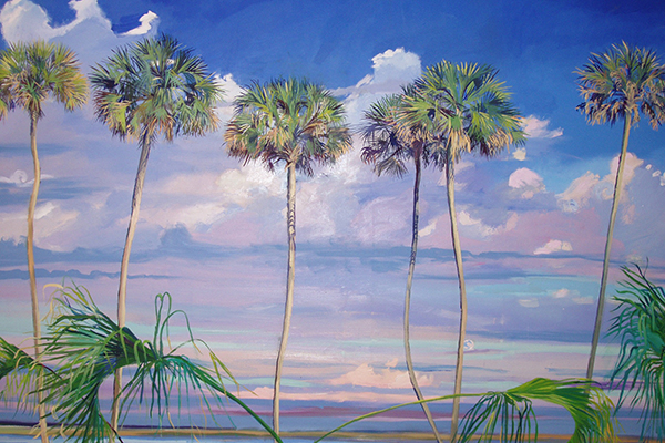 Painting of Palm Trees