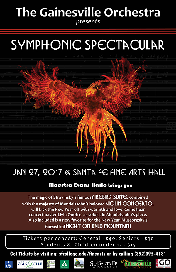 Symphonic Spectacular Firebird Poster