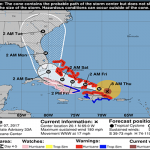 Hurricane Irma tracks closer to Florida