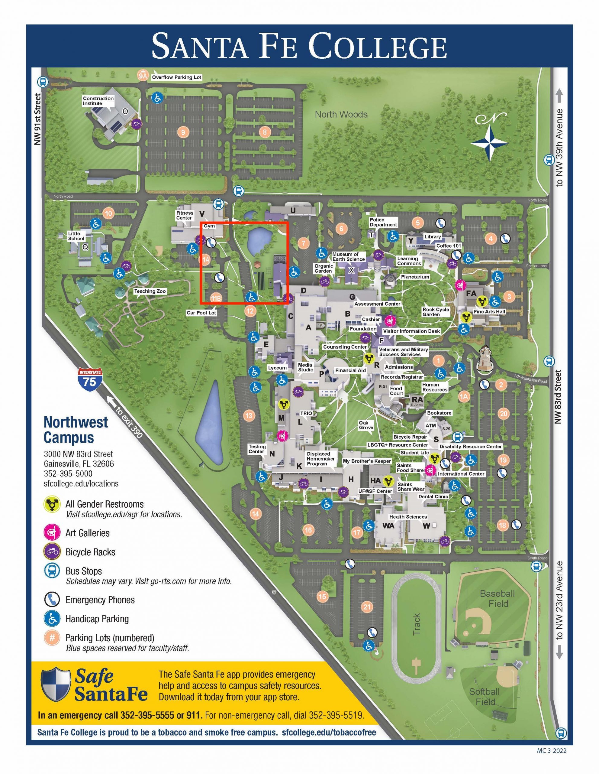 santa fe college map        <h3 class=