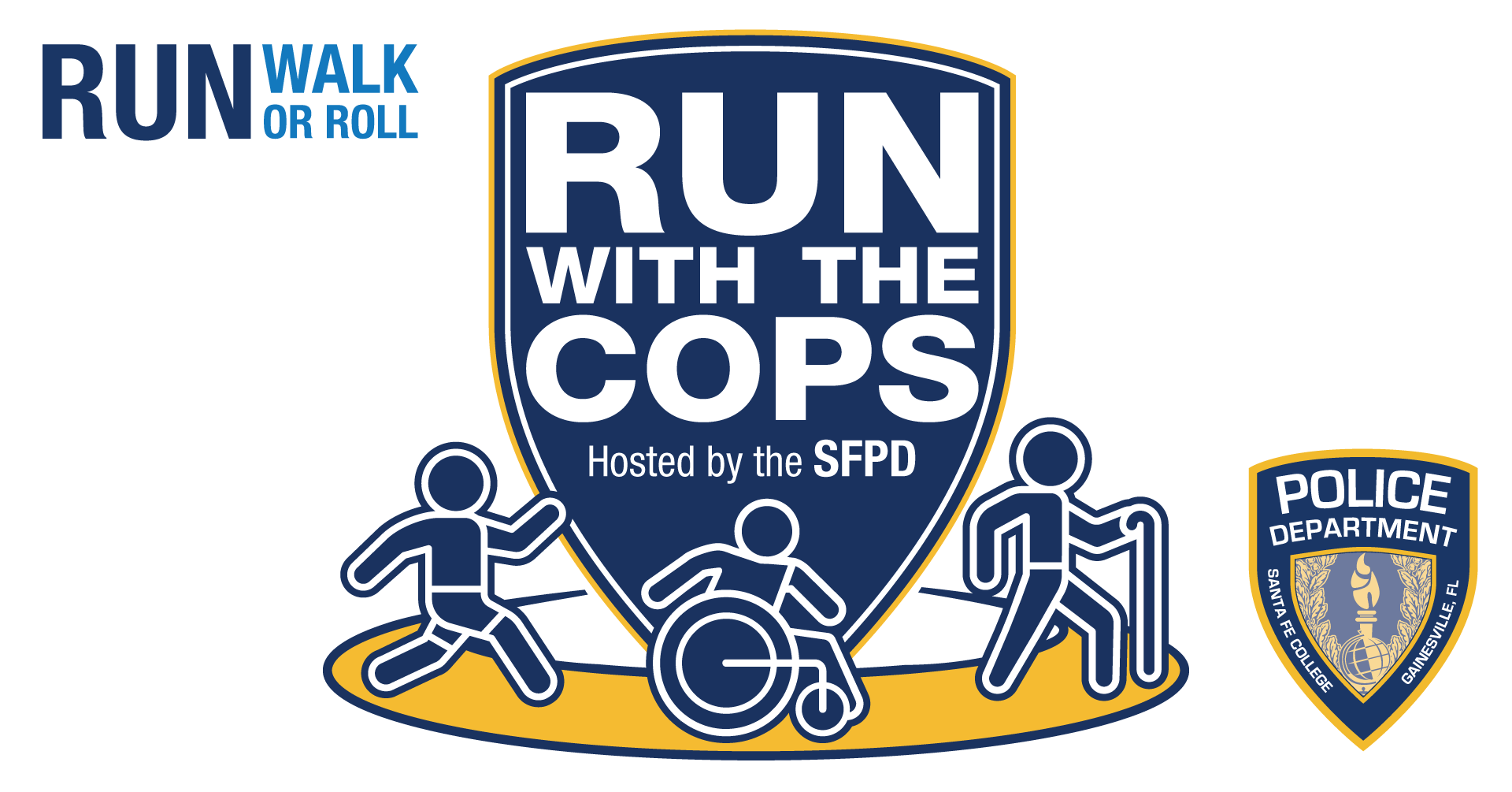 Run with the Cops event graphic